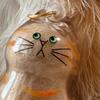 Cat Hair Storage Bottle Transparent Pet Fur Keepsake Keychain for Collecting Cat And Dog Hair Pet Memorial Gift