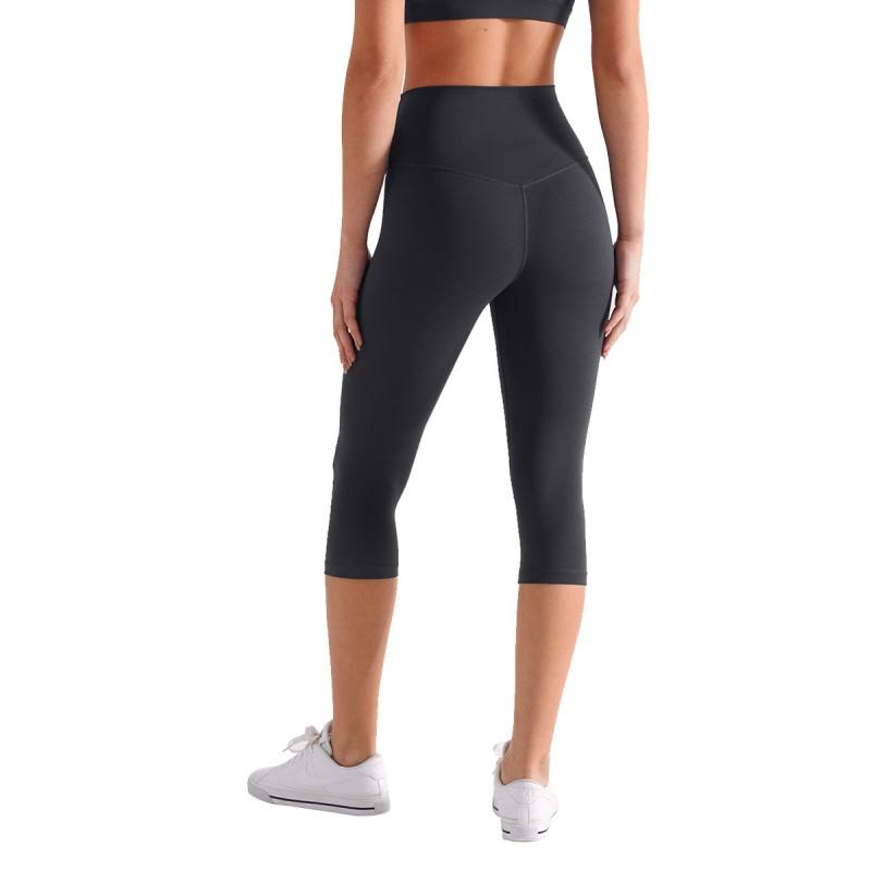Womens High-Waisted 7/8 Yoga Leggings With Butt-Lifting Fit Quick-Dry Stretchy Workout Pants Running Cycling Dance