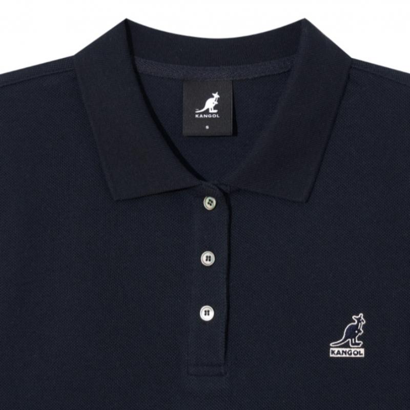 Kangol Women S Pique Shirt Dark Navy 1732