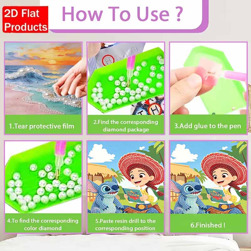 Disney Pearl Painting Toy Story Trish Art Kit Adult Beginner Home Wall Decor Special Shape