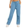 Damen Casual Fleece Winter Jogginghose mit elastischem Bund