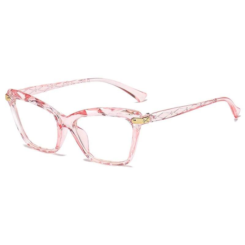 Square Glasses Frames For Women  Sexy cat eye glasses frame Optical Spectacle Computer Glasses Frame Anti Blue Light