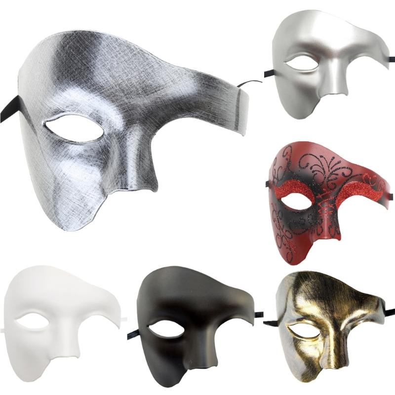 Festival Eye Mask For Masquerades Party Dance Mask Costume Halloween Half Face Mask for Decorations Halloween Mask