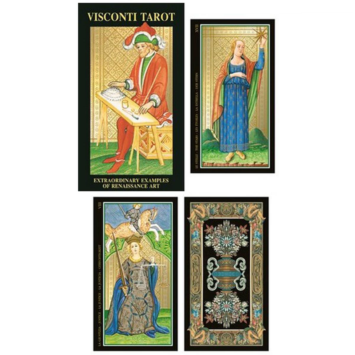 

Сокровища лилии [A0949] - Золотая коллекция Tarot Creator Visconti - 12x7 см