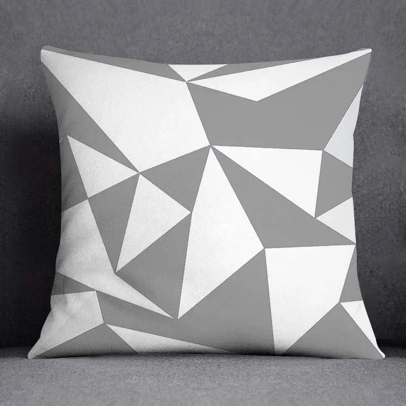 VIKAMA Federa Cuscino Decorativa Lusso Grigia di Alta Gamma, Federa Cuscino Decorazione Divano Casa, Federa Cuscino Decorazione Comodino Camera da Letto