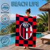 1909 Football Club Beach Towel, Microfiber Beach Towel, Perfect For Pool, Beach, Travel, Home Decor Beach Party Fan Gifts