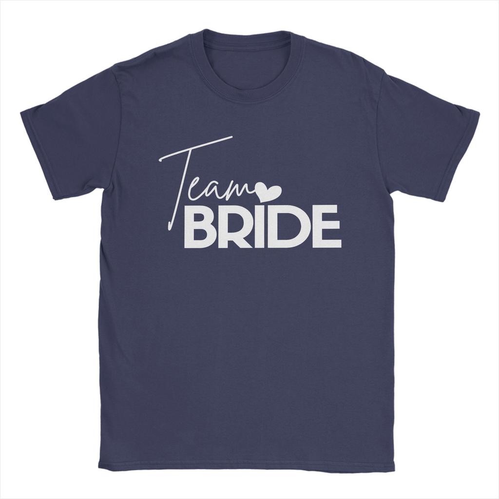Unisex Hearts Bride Bachelorette Party Team Wedding T Shirt Cotton Tops Fashion Short Sleeve Tees Birthday Present TShirts