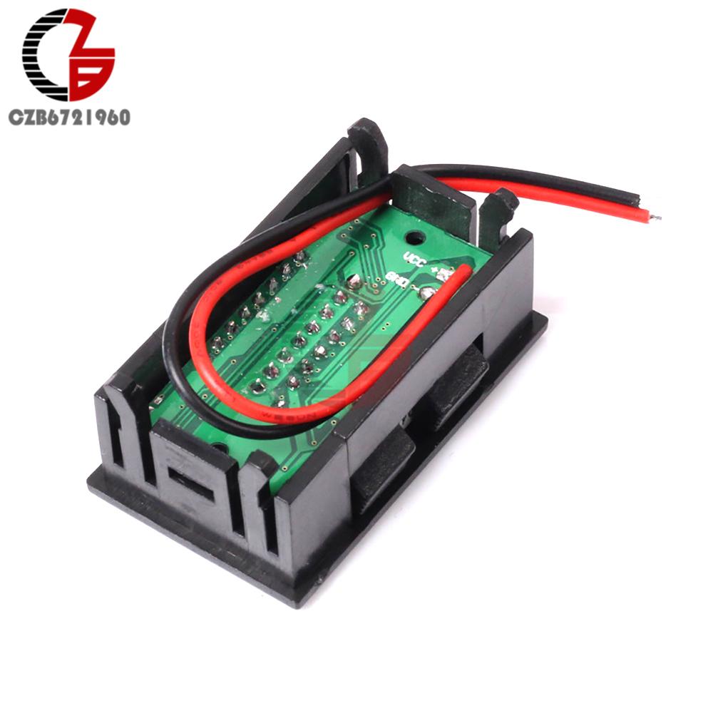 DC 0-6V/12V/24V/36/48V Car Lead Acid Battery Charge Level Indicator Lithium Battery Capacity Tester Detector Monitor Voltmeter
