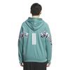 Adidas Word Sweatshirt Hoodie QD549 Powder Teal XS Full-Zip Men's (KA1275)
