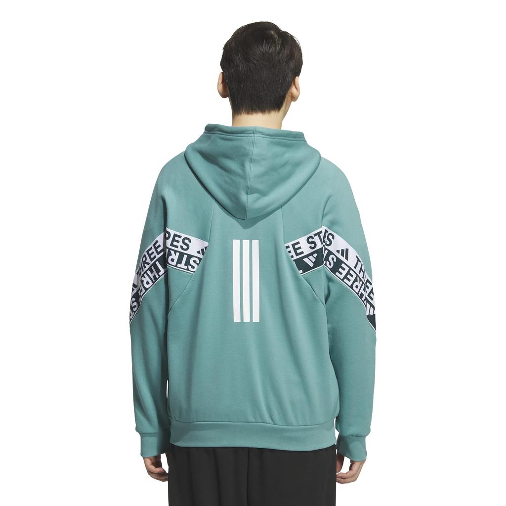 Adidas Word Sweatshirt Hoodie QD549 Powder Teal XS Full-Zip Men's (KA1275)