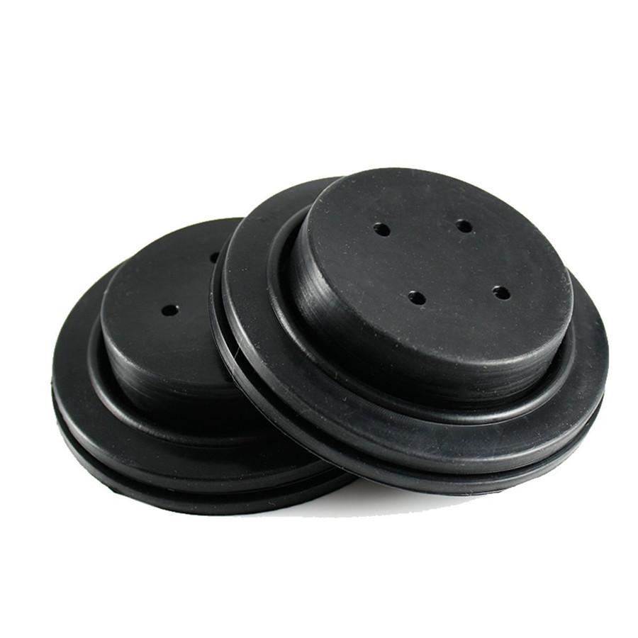 2 Pcs Black Rubber Car LED HID Headlights Retrofit Re-seal Seal Cap Dust Covers