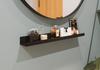 AD20 shelf, textured black, 600mm