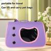 Cat Bag, Pet Bag, Portable Dog Carrying Shoulder Bag for Outdoor Use, Four Season Universal Foldable Small Dog Pet Supplies