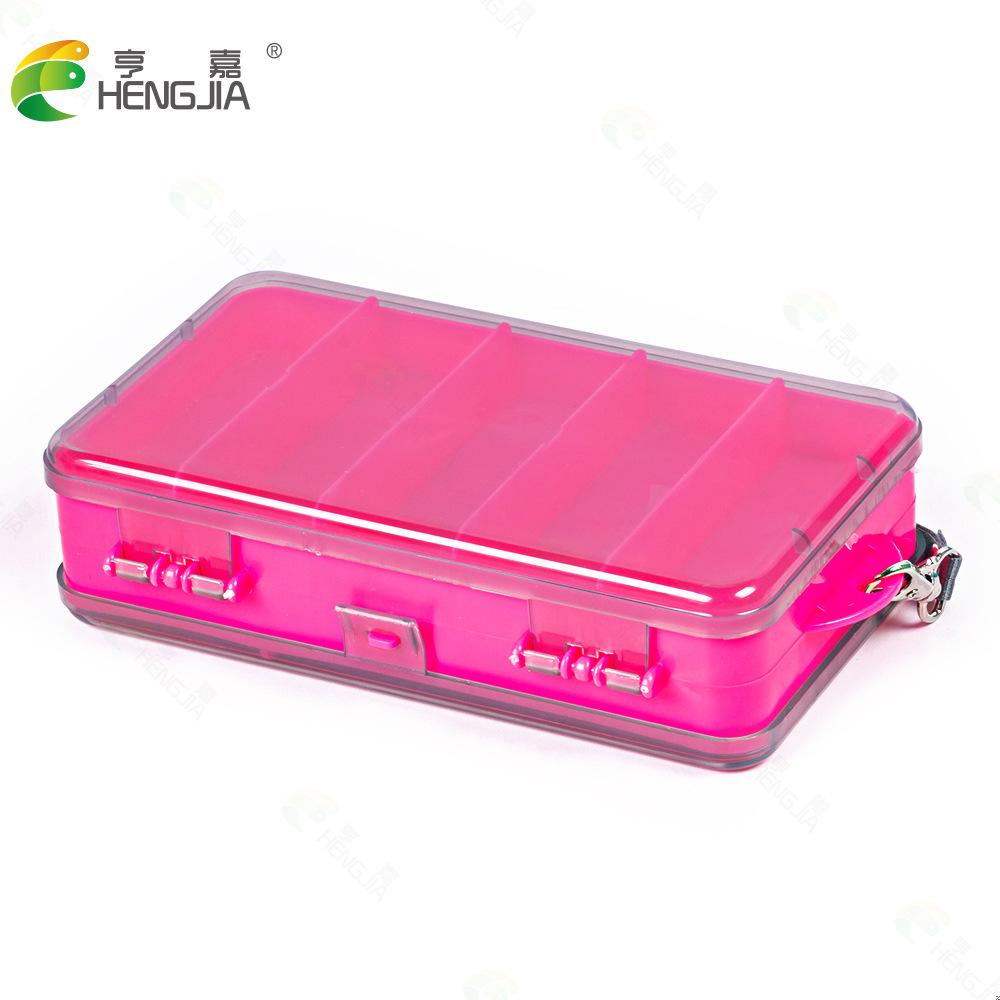 Fishing Tool Box Lure Accessories Storage Box Double-Sided Transparent Large Capacity Multi-Functional Portable Waterproof Fishi