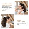 Claw Clip In Ponytail Extension Synthetic Hairpiece Curly Wavy Hair Extension 15 Inch Long Ponytail Hairpieces For Women Girl