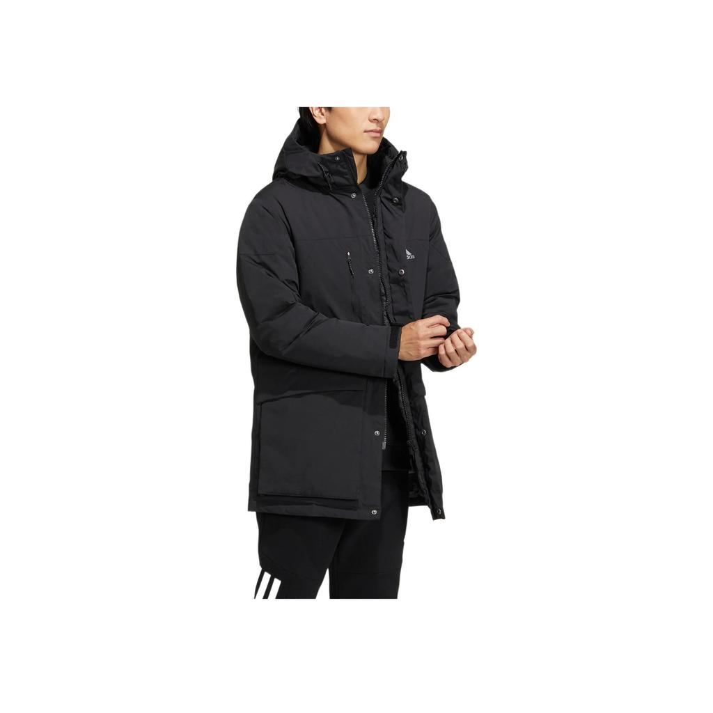 New Adidas Down Jackets Men Black HN2096