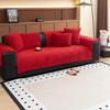 Protector Couch Cover For Sofa For Winter Fur-Covered Sofa Cushion Pet Friendly Anti-Slip Sofa Covers For Living Room