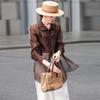 Camicia da donna Lanse'er a maniche lunghe in misto seta