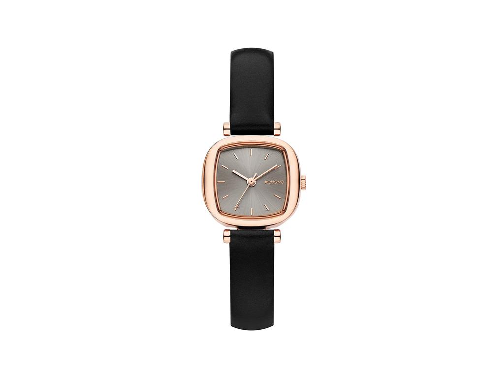 Authorized Distributor KOMONO Watch MONEYPENNY Rose Gold Gray Leather [KOMONO] Women's KOM-W1233