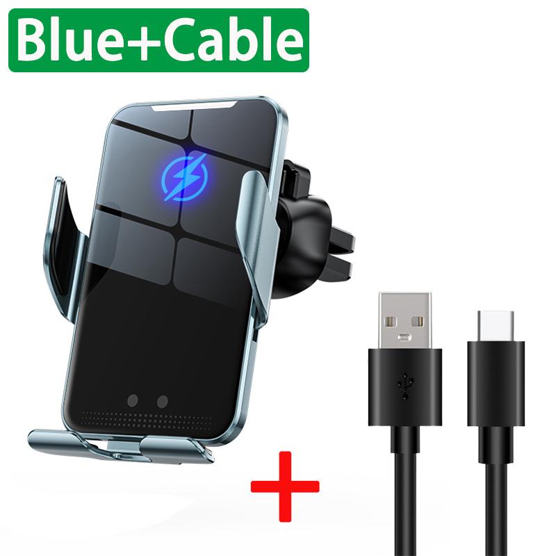 

Автоматическое беспроводное зарядное устройство для автомобиля 30 Вт для iPhone 14 13 12 11 XR X Samsung, быстрая зарядка с инфракрасной индукцией, держатель для телефона, крепление