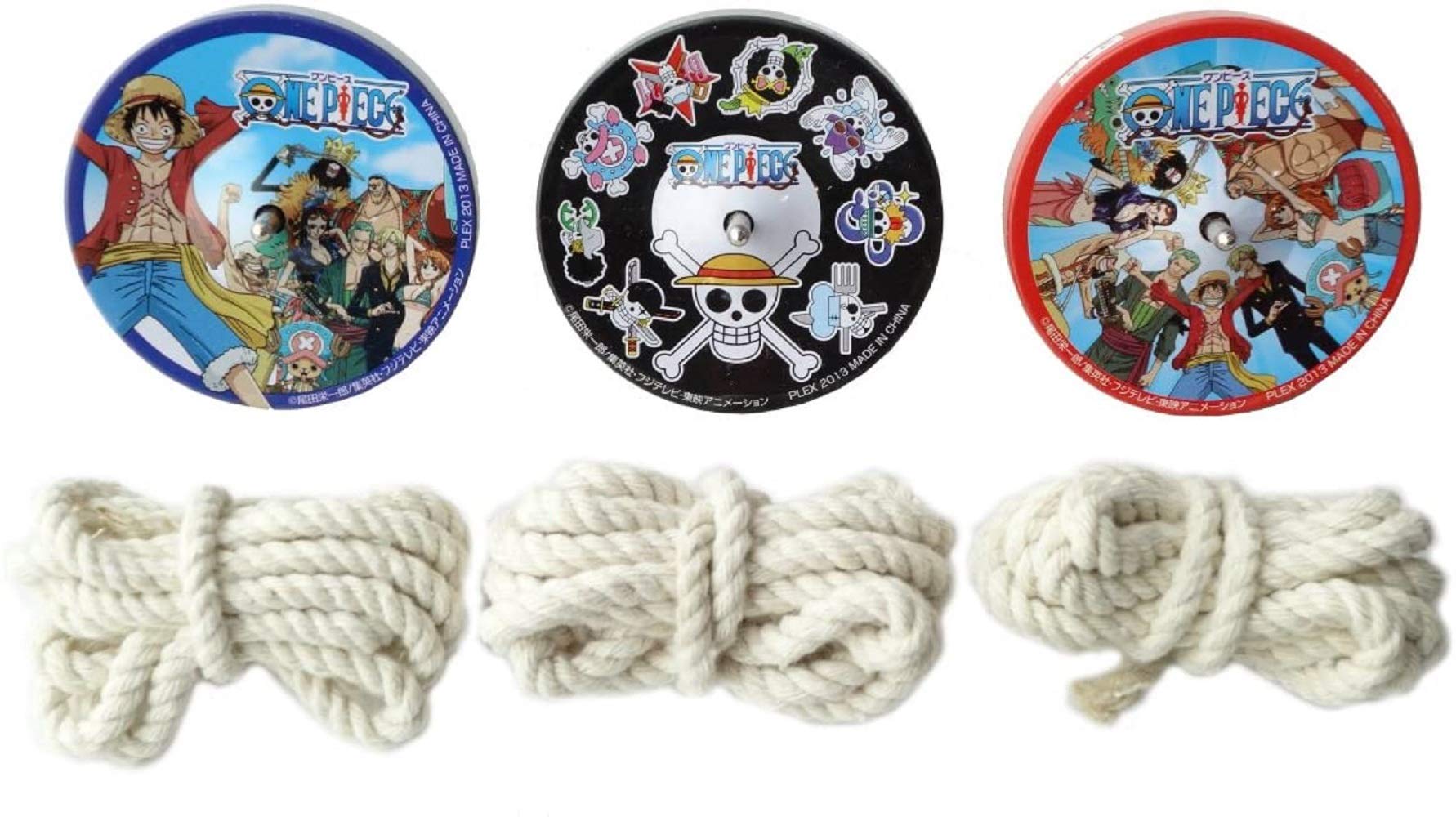 

ONE PIECE Tin Tops with Set of for Kindergarten to Early Elementary School Students Strings, 3,