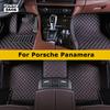 Tapis de sol personnalisés CUWEUSANG pour Panamera 2009-2023 Tapis de voiture Accessoire Pied Voiture