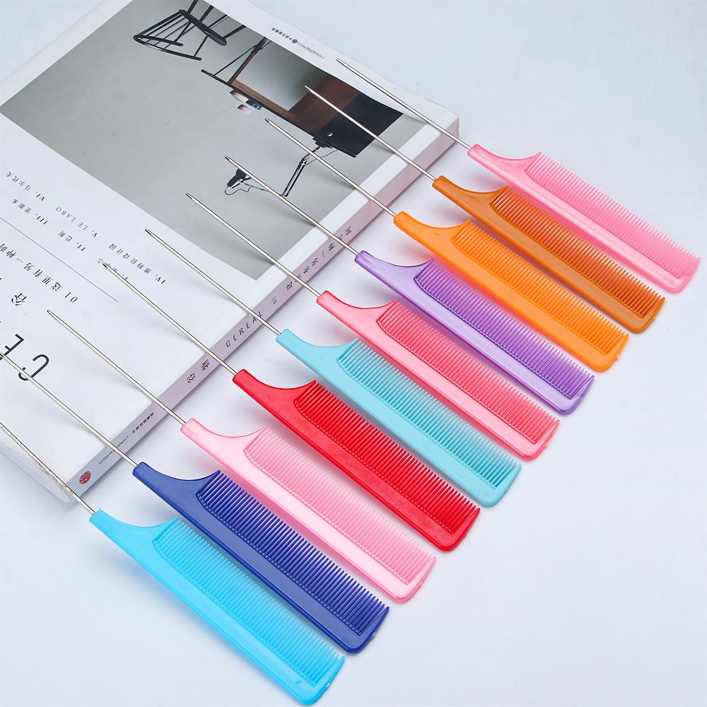 Straight Anti-static Fine-tooth Styling Tool Pin Tail Combs Hair Brush Combs