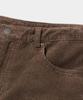 Dimiteulibeullaeg Essential Fade Wash Curved Pants_Corduroy Brown