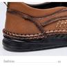 Men's Soft-Soled Leather Slip-On Loafers - Lightweight Casual Design