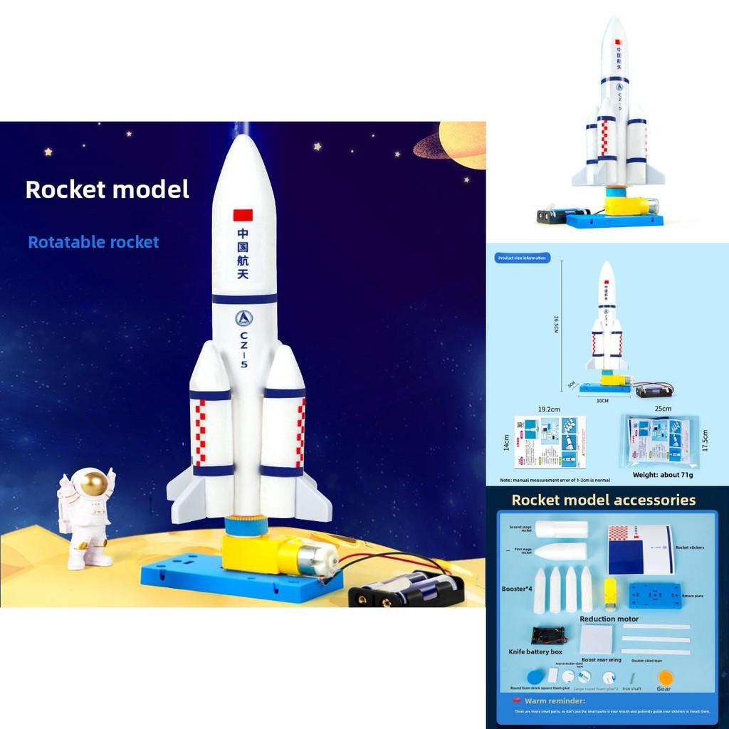 Science Experiment Diy Rocket Model Kit For Childrens Educational Handson Stem Activity