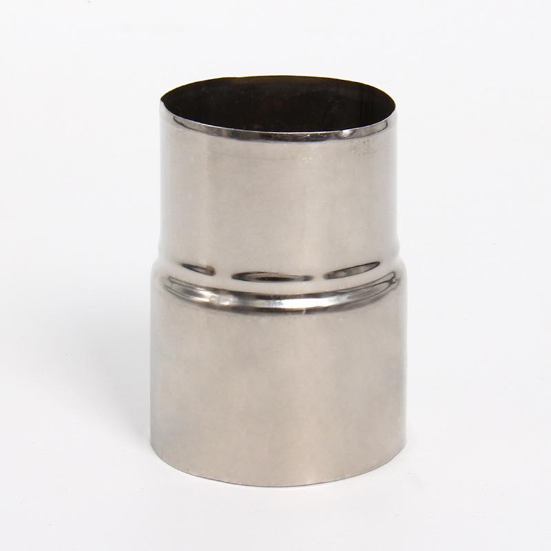 Conector Reductor pentru Coș de Fum din Oțel Inoxidabil pentru Încălzitor de Apă pe Gaz, 6cm la 5cm