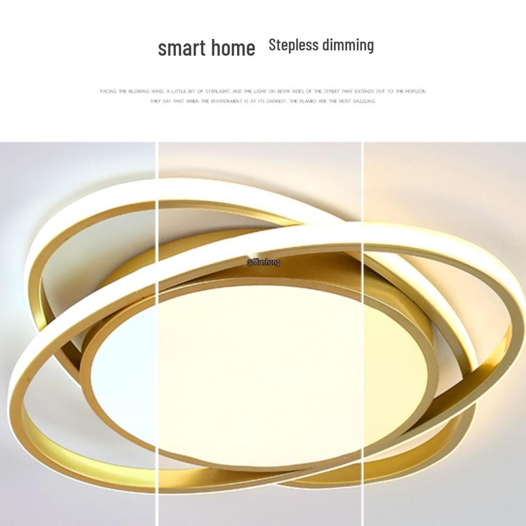 Nordic Modern Minimalist Ceiling Light for Bedroom, Living Room, and Study