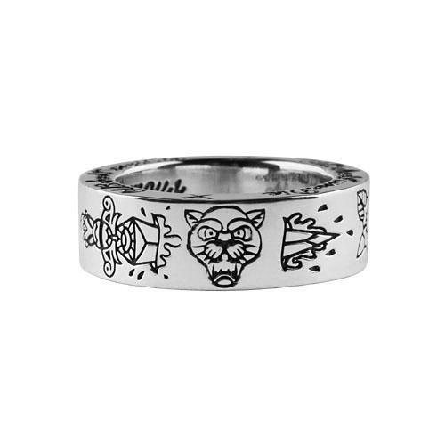 Anonymous Artisan Oldschool Space Ring - Dagger Panther