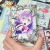 Metallic Trading Card Case, Card Case, Trading Card Holder, Silver, Y2K, Korea