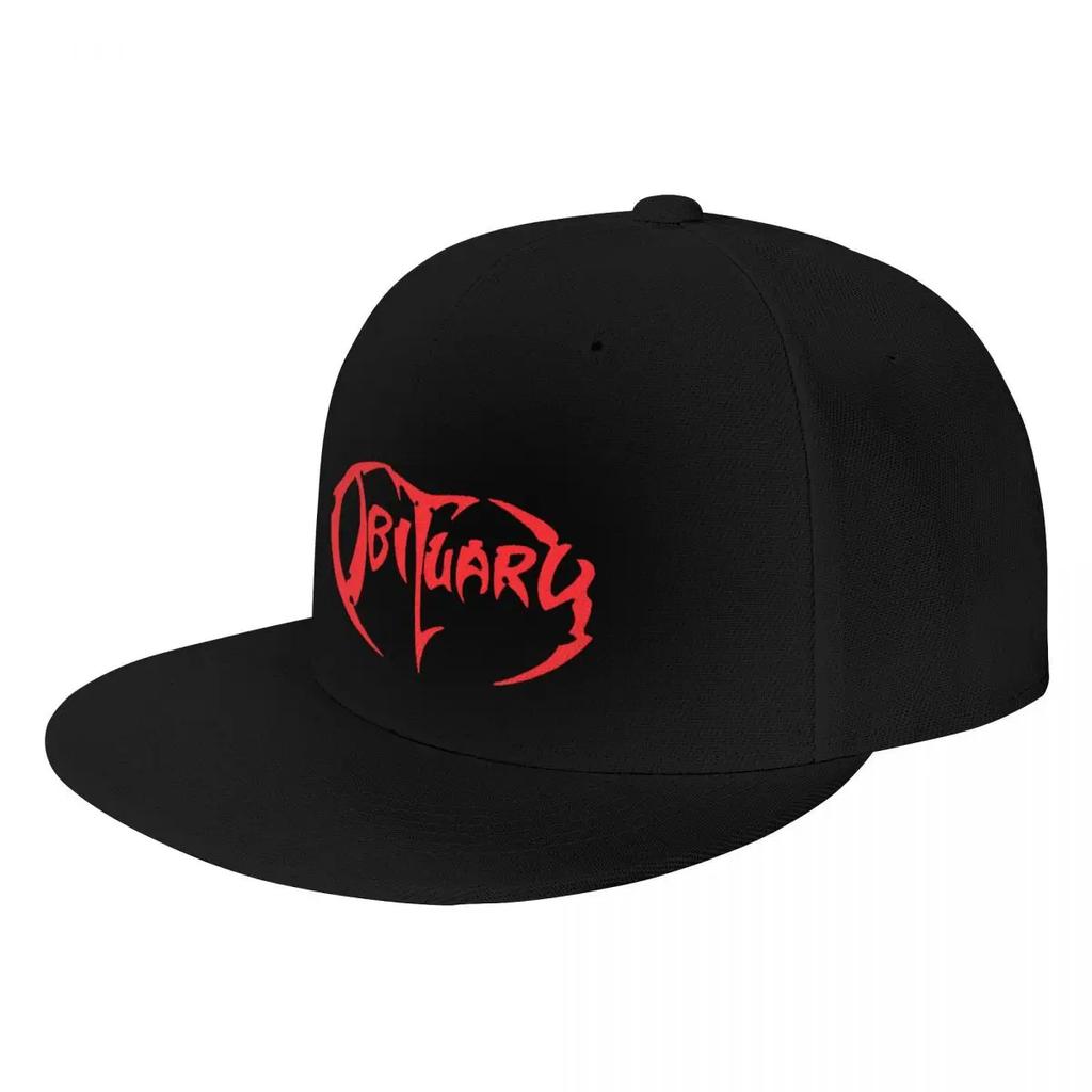 Erwachsene Nachruf Band Logo Death Metal Trucker Baseballkappen Snapback Baseballmützen Lässige Kappe für Unisex und Damen