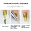Silná magnetická tyčinka pro Cat Eye gel lak, Velká magnetická tyčinka Cat Eye nehtová magnetická tyčinka Válcový magnet Efekt třpytek Snowlight