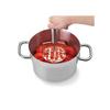 Presse purée et tomate - lacor - manuel - acier inox - 10x8 cm - compatible lave-vaisselle
