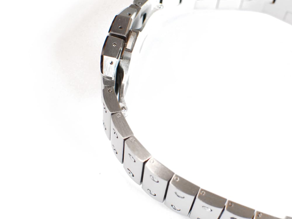 King Compatibil cu Cartier Santos 100 LM Brățară de schimb din oțel inoxidabil Argintiu Nu [Import Original] Ceasuri bărbătești, Brățară, 23mm, (Aftermarket,