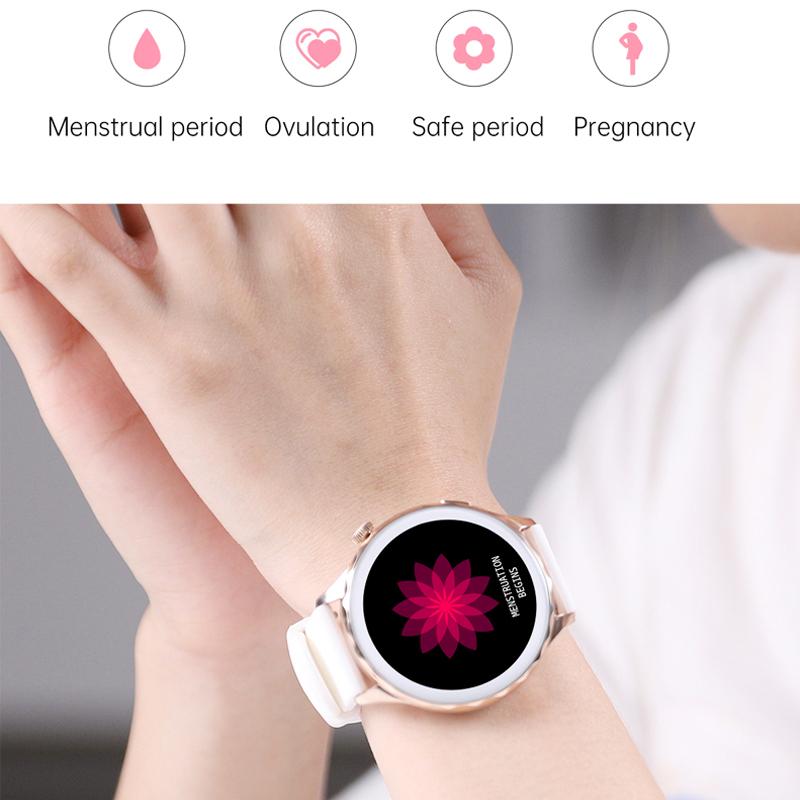 Bluetooth Call Women Smart Watch 1.32" 360*360 Hd Color Full Touch Screen Heart Rate Blood Oxygen Ladies Fashion Smartwatch