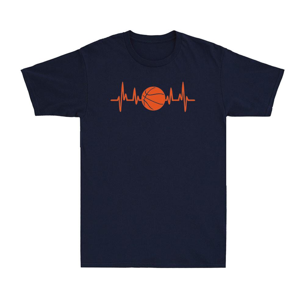 Heartbeat Basketball Funny Basketball Player Sportsunisex Gift Unisexs Tshirt