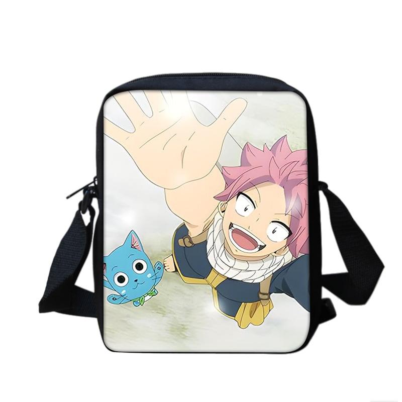 FAIRY TAIL shoulder bag cartoon anime print student boys and girls new lightweight, compact, large capacity, versatile