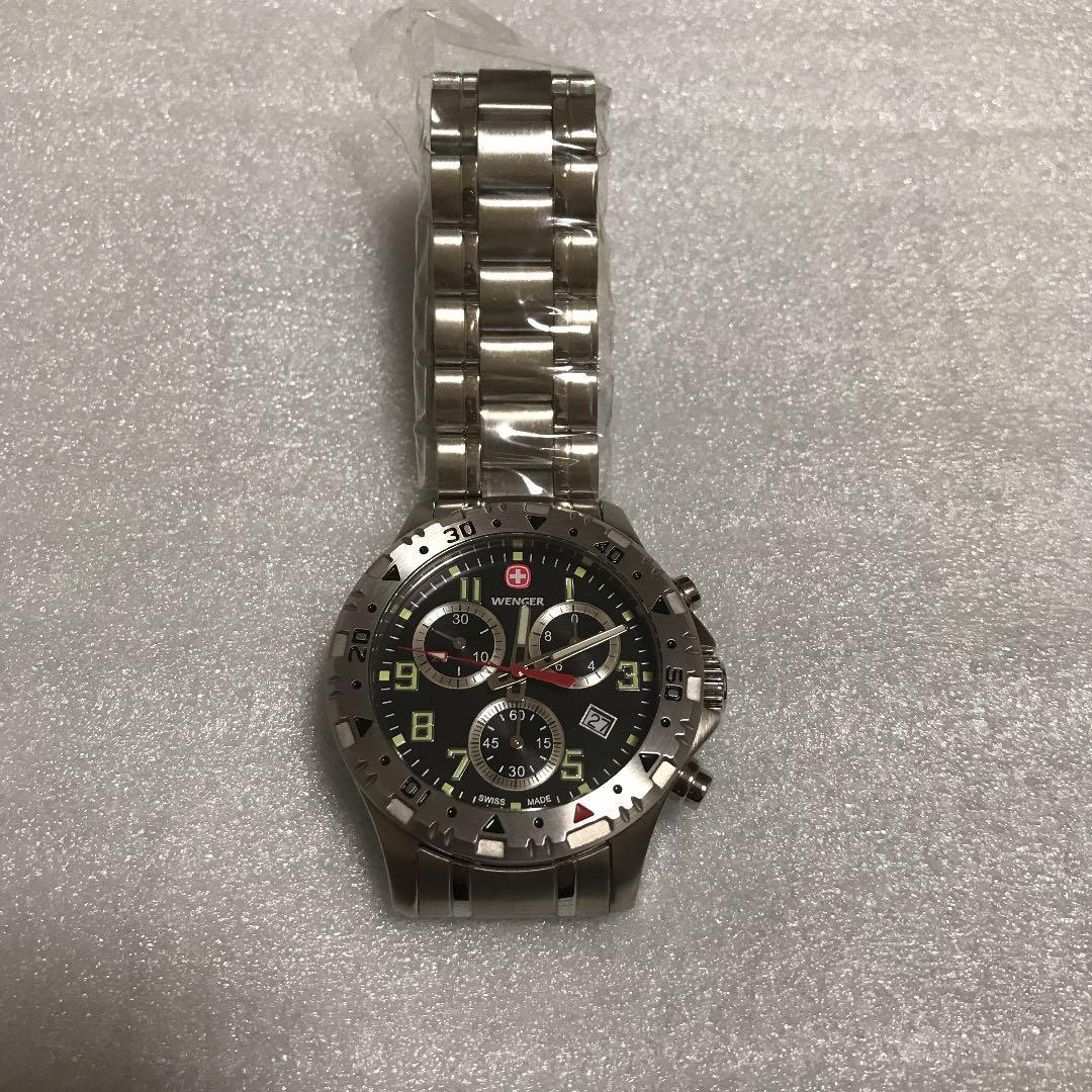 Used Wenger WENGER wristwatch new and unused