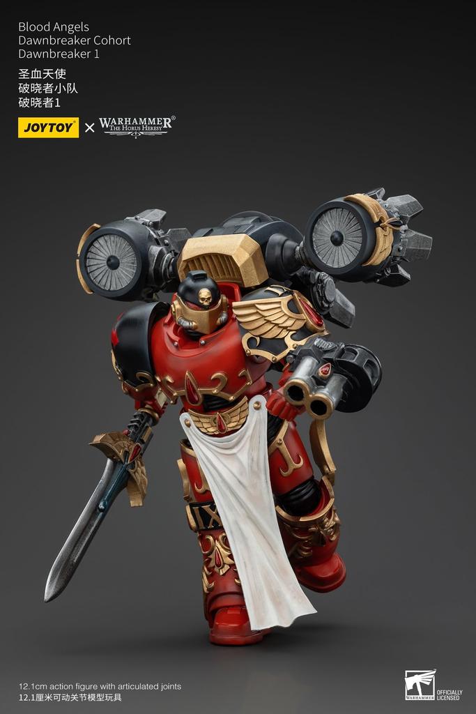 JOYTOY Warhammer Blood Angels Dawnbreaker Cohort Dawnbreaker 1 Scale Action Figure 40,000 1/18 (Assembled)