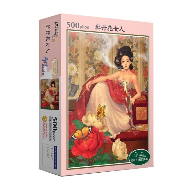 

Пазл Life Mokdan Flower Woman Jigsaw Puzzle PL665, 500 деталей, разные цвета, 500 деталей