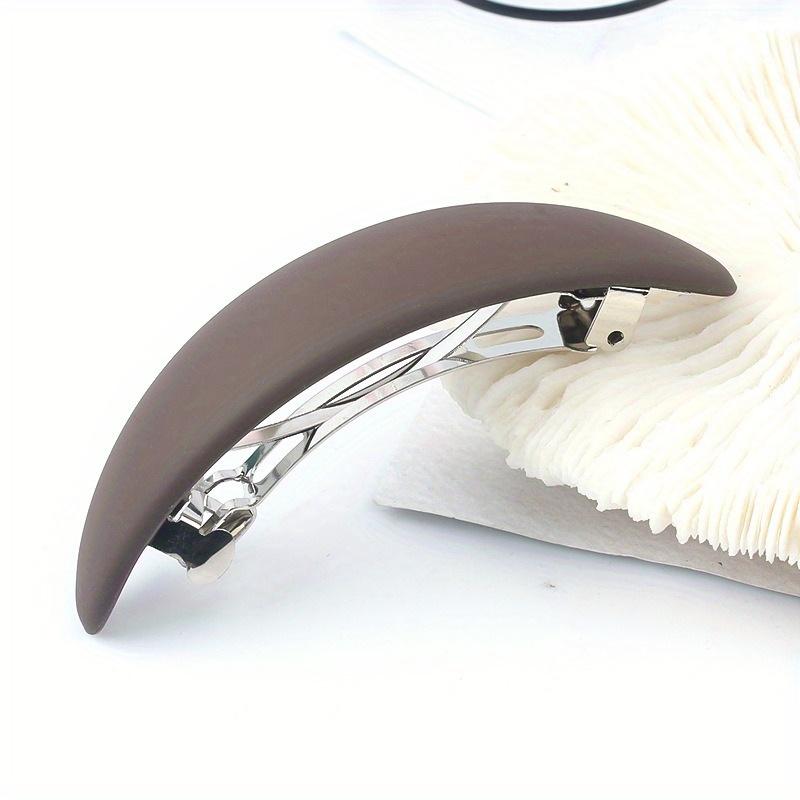 Solid Color Hair Clips Hair Barrettes Strong Hold Vintage Hair Clips Cute Hair Styling Clips Metal Hair Clasps Accessories For Women