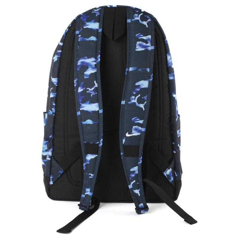 Nike Polyester Backpack Regular Men's Black/Blue Casual BA4303-423