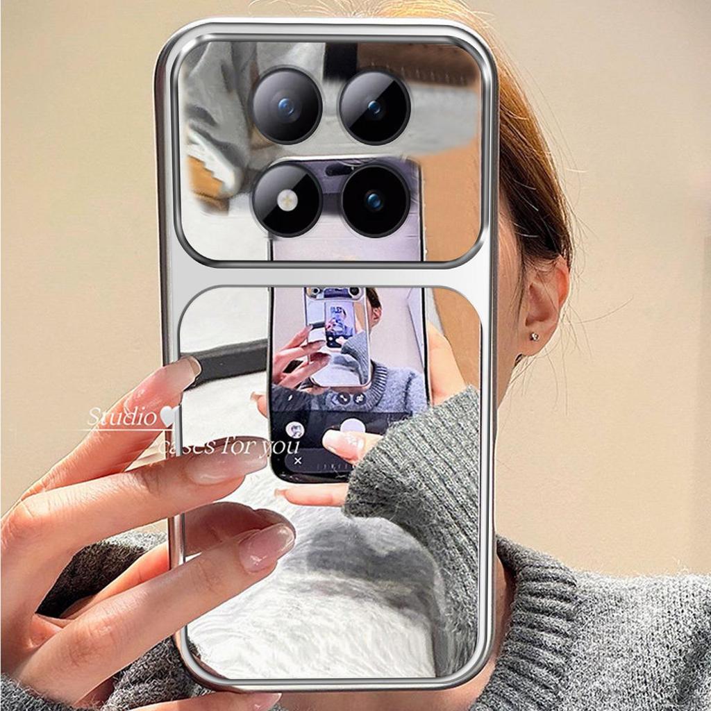 Case for Xiaomi Redmi Note 15 Pro+,Pro 5G,Pro 4G,POCO M8 Pro 5G Trending Big Window Cover Mirror Phone Casing