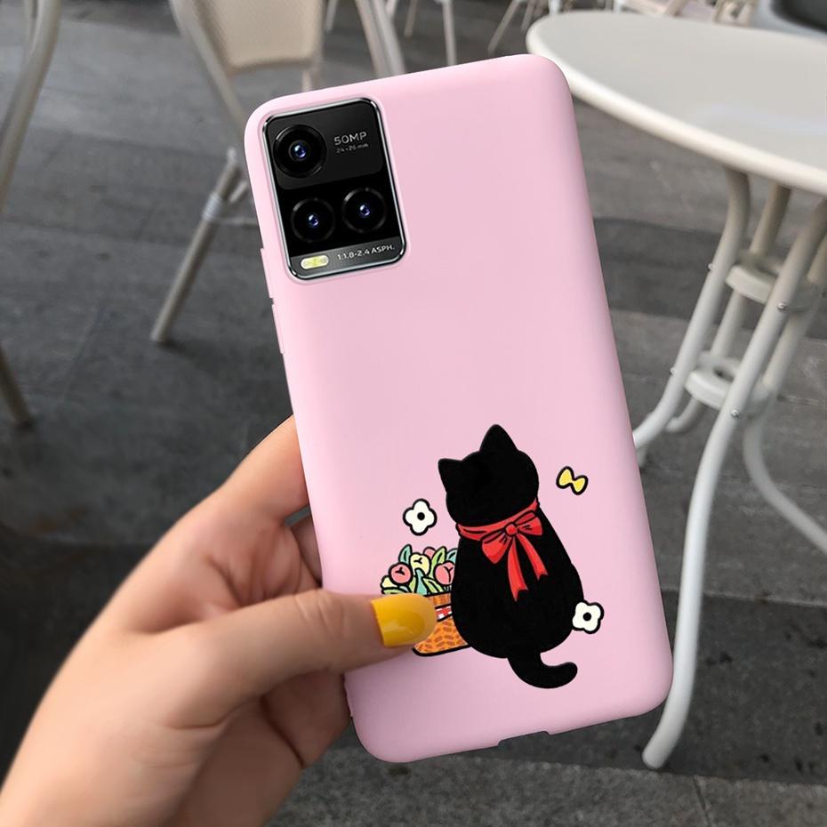 Schöne Silikonhülle Für Vivo Y33s Hülle Handyhülle Vivo Y21 2021 Y21s TPU Stoßfänger Auf Vivo Y33S 4G Y33 S Y21 Y 21S Hülle Fundas