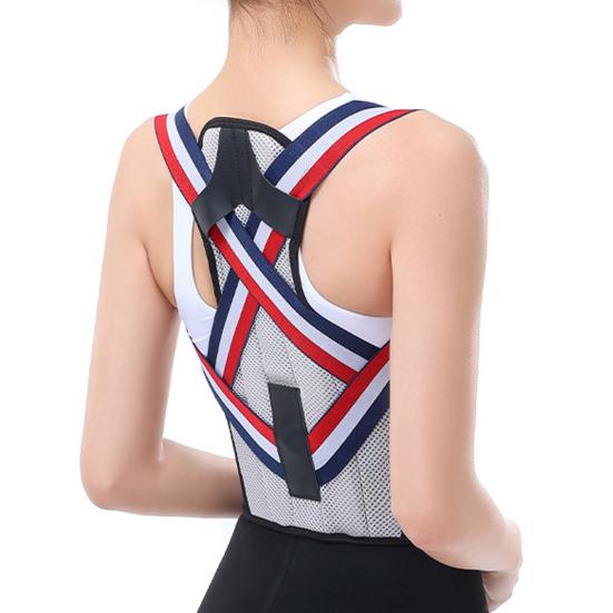 Correcteur de Posture réglable et respirant pour hommes et femmes,  étudiants, soutien du dos, attelle d'épaule, Anti-bossu, sangle de ceinture 