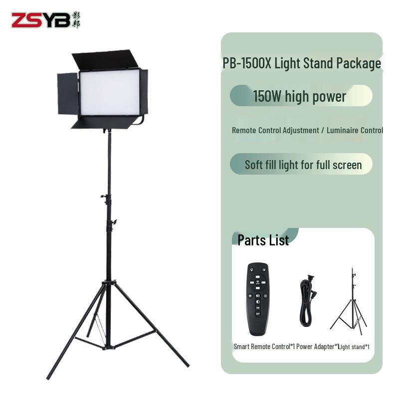 8 Shadow Kingdom PB1500X LED Fill Light: Adjustable Thin & Lightweight Desktop Lighting for Food, Hair, and Tablet Photography.